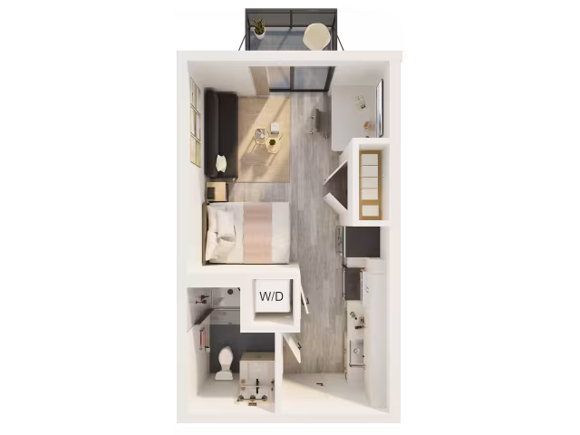 Unit Full Balcony Full Balcony floor plan